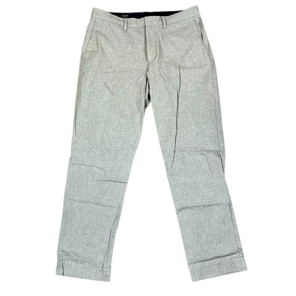 J. Crew Bedford Gray Dress Pants 32/32